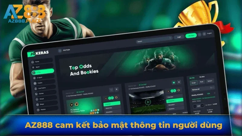 AZ888 cam kết bảo mật thông tin người dùng